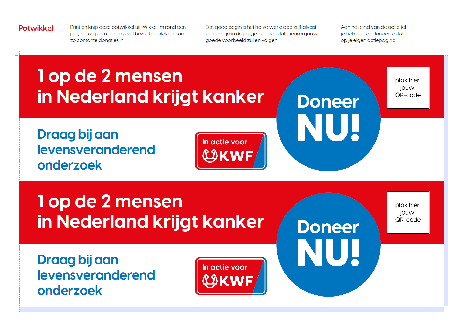 Donatie-wikkel