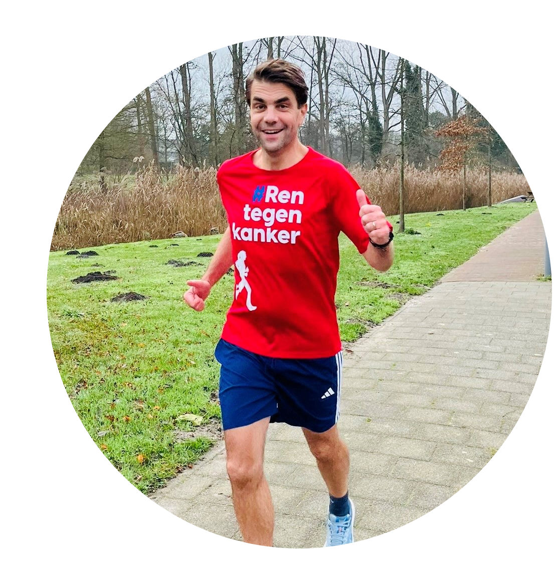 Joost rent tegen kanker tijdens de NN CPC Loop Den Haag 2026