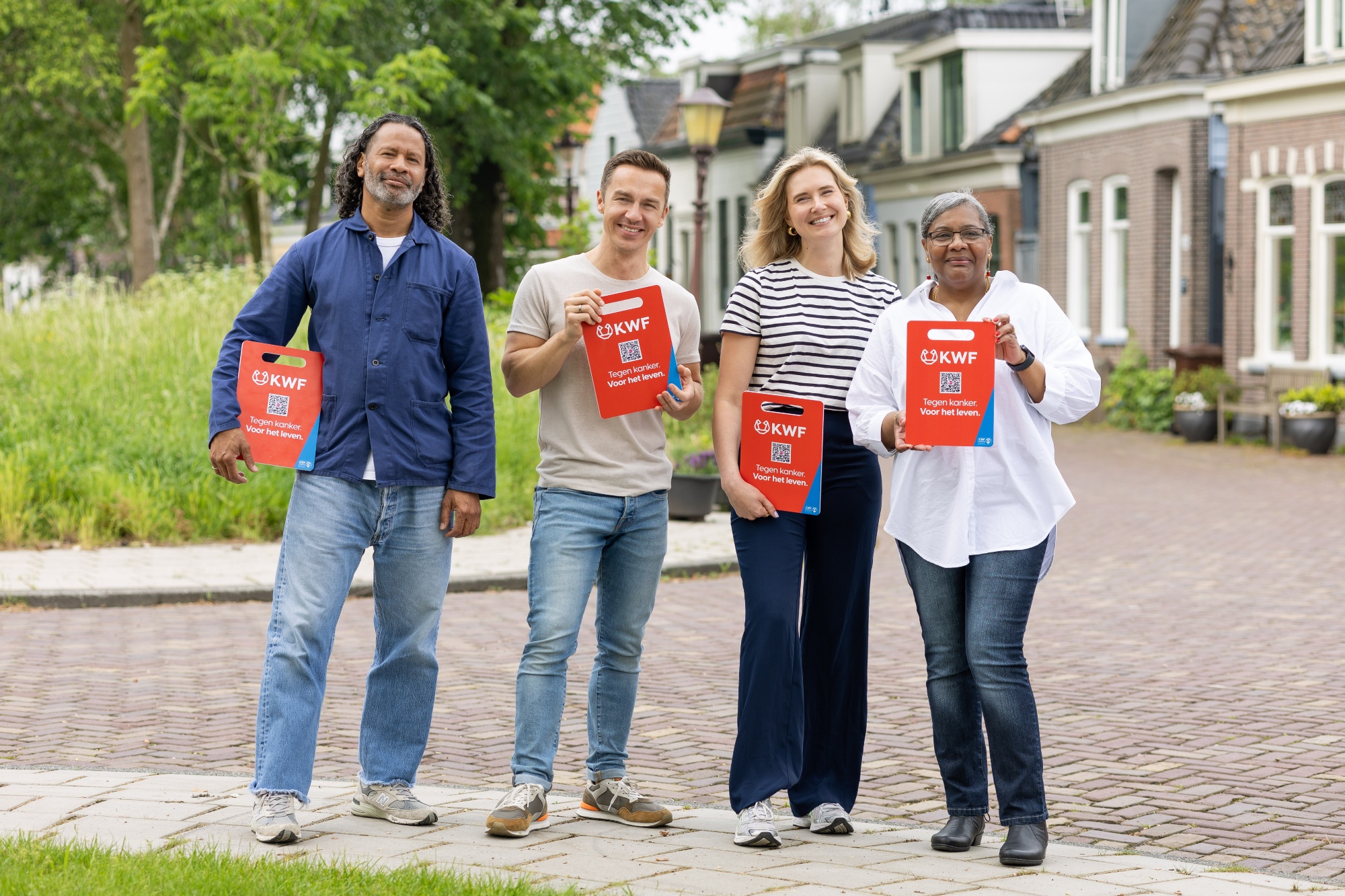 Ga ook AAN tegen kanker en collecteer met het collectebord voor KWF