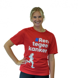 <nl>T-shirt - vrouwen - Ren tegen kanker</nl> <en>T-shirt - women - Run against cancer</en>