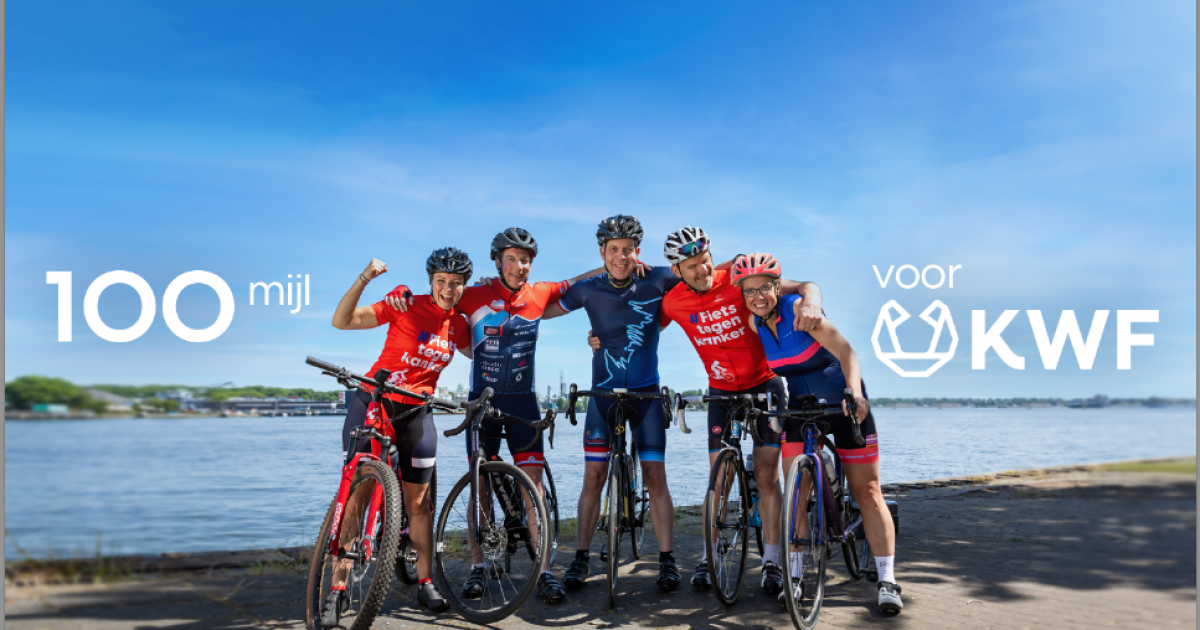 Fiets tegen kanker | 100 mijl voor KWF | Home